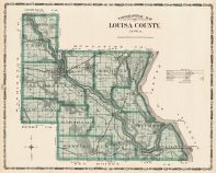 Louisa County, Iowa State Atlas 1904